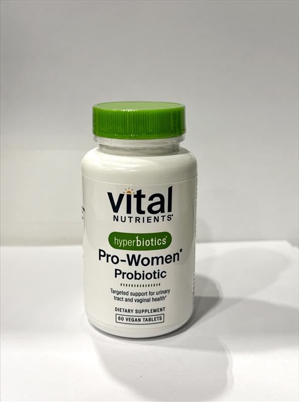 Hyperbiotics Vital Nutrients Pro Women Probiotics for Women | Vaginal Probiotics for PH Balance | Oral Probiotic for Vaginal Health and Urinary Tract Health | 6 Targeted Strains | 60 Vegan Tablets Hyperbiotics buy supplements canada