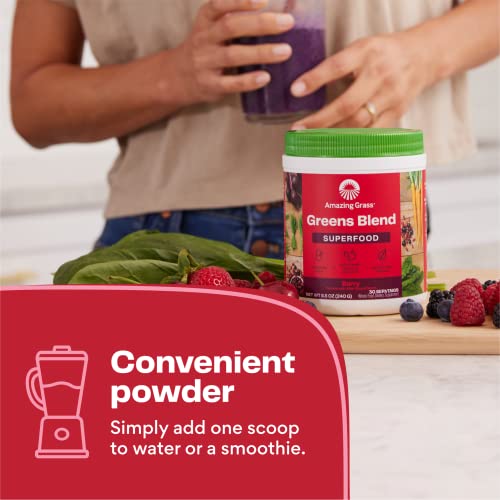 Amazing Grass Greens Blend Superfood: Super Greens Powder Smoothie Mix with Organic Amazing Grass buy supplements canada