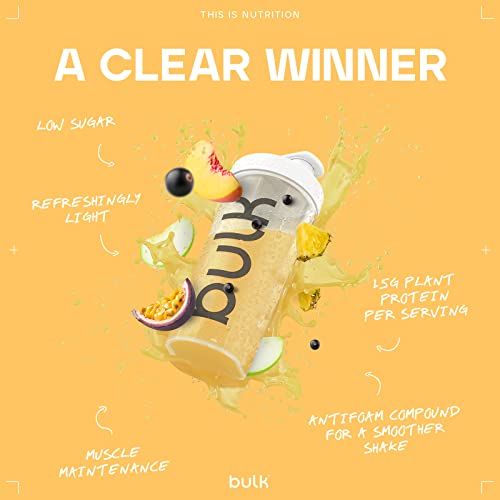 Bulk Clear Vegan Protein, Protein Powder Shake, Tropical, 300 g Bulk buy supplements canada