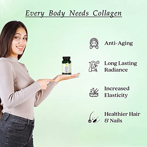Beauty Collagen | Collagen & Hyaluronic Acid Supplement | 60 Capsules | Hydrolysed Marine Collagen G&G Vitamins buy supplements canada