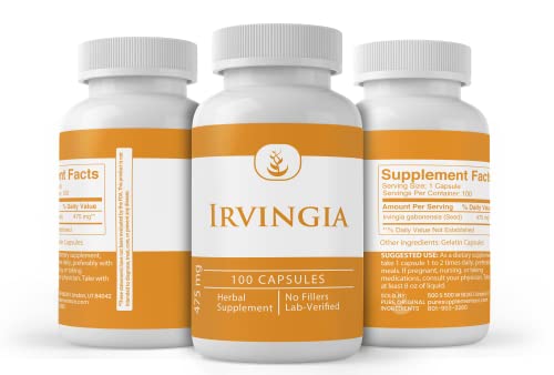 PURE ORIGINAL INGREDIENTS Irvingia, (100 Capsules) Always Pure, No Additives Or Fillers PURE ORIGINAL INGREDIENTS buy supplements canada
