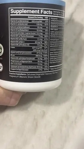 Stellar Labs Men's Low FODMAP Vegan Daily Multivitamin, No Iron | Easy On Sensitive Stomachs, Easy to Swallow Vitamins | Stellar Labs buy supplements canada