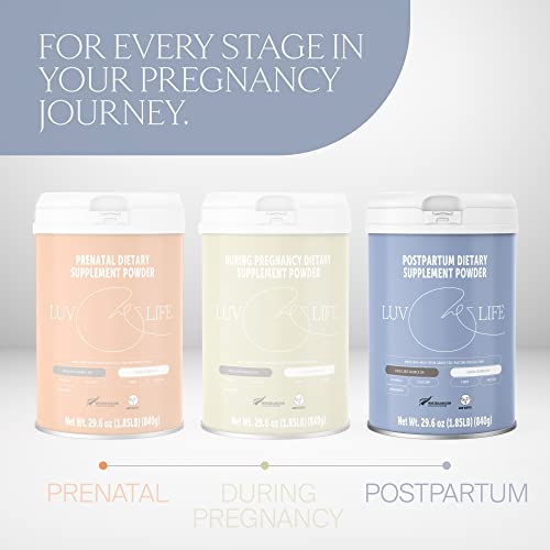 LUV&LIFE Postpartum Vitamin Supplement Powder Vanilla Flavored Has Postnatal Multivitamins LUV&LIFE buy supplements canada