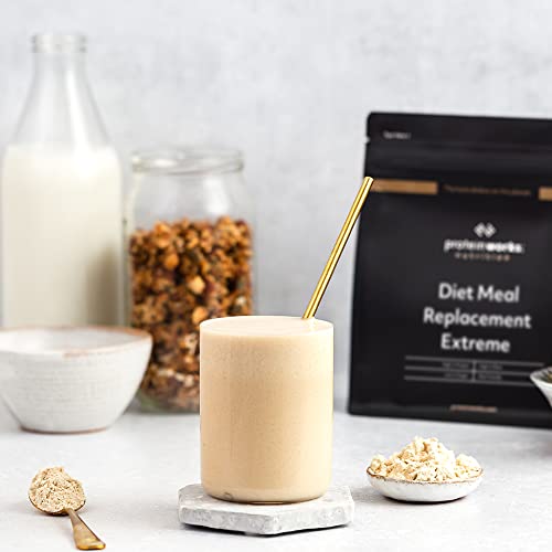 Protein Works - Diet Meal Replacement Extreme Shake, 200 Calorie Meal, High Protein Meal Protein Works buy supplements canada