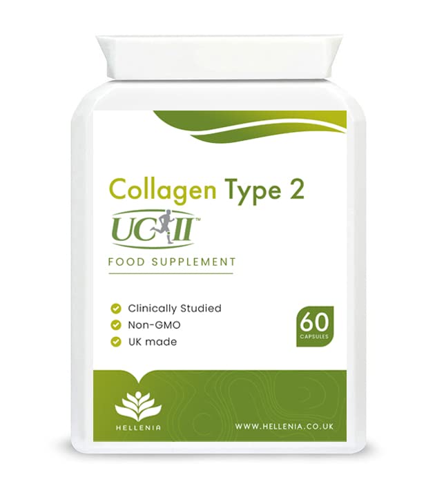 UC-II® Collagen Type 2-40mg - 60 Capsules | Joint Support | Manufactured in The UK Hellenia buy supplements canada