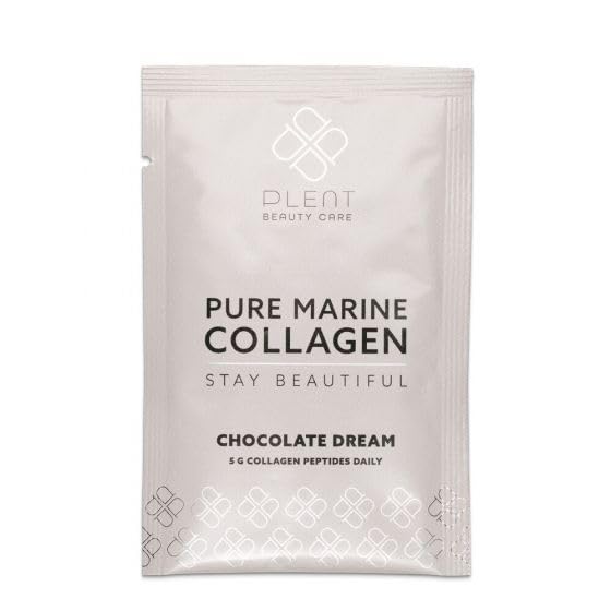 Plent Pure Marine Collagen Chocolate Dream - Stay Beautiful - 5G Collagen Peptides Daily Plent buy supplements canada