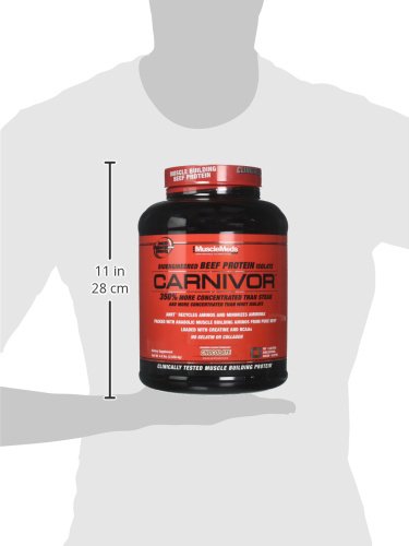 MuscleMeds, Carnivor Beef Protein Isolate Powder 56 Servings, Chocolate, 72 Ounce MuscleMeds buy supplements canada