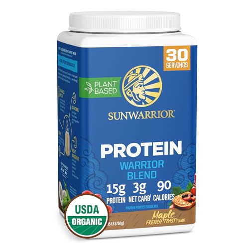 Sunwarrior Vegan Organic Protein Powder Plant-Based | BCAA Amino Acids Hemp Seed Sunwarrior buy supplements canada