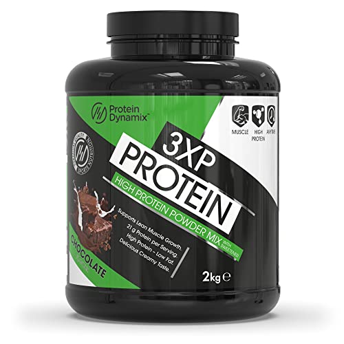 Protein Dynamix 3XP Protein Blend 2KG Chocolate Flavour Protein Dynamix buy supplements canada