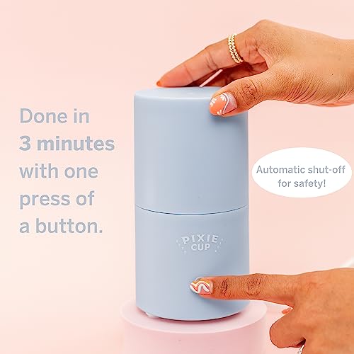 Pixie Menstrual Cup & Disc Steamer Sterilizer 2.0 - Kills 99.9% of Germs with Cleaner Steam Pixie Cup buy supplements canada