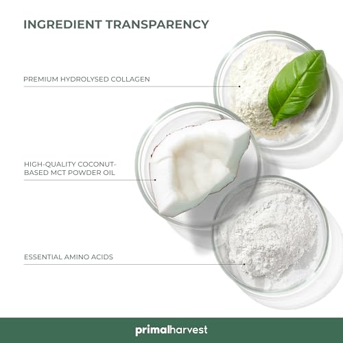 Collagen MCT by Primal Harvest - Powder Supplement with Type I and III Primal Harvest buy supplements canada