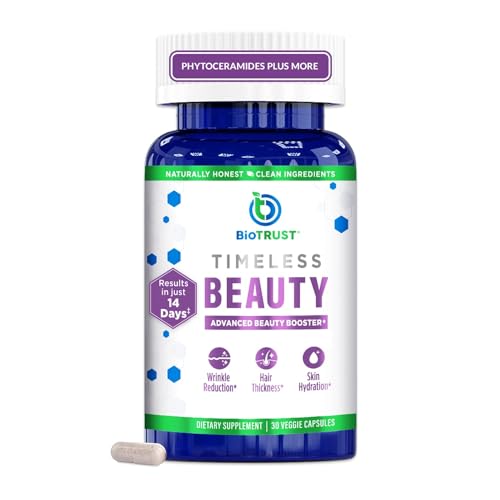 BioTrust Timeless Beauty Ceramide Booster – Hair & Skin Restoring Phytoceramides BioTrust buy supplements canada