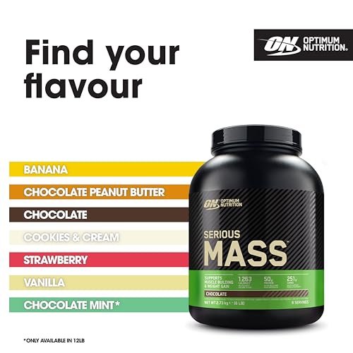 Optimum Nutrition Serious Mass Protein Powder High Calorie Mass Gainer with Vitamins Optimum Nutrition buy supplements canada