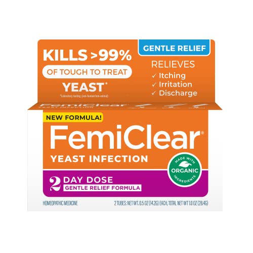 FemiClear Gentle Relief Formula 2 Day Infection Treatment, Gentle Formula for More Sensitive Individuals FemiClear buy supplements canada