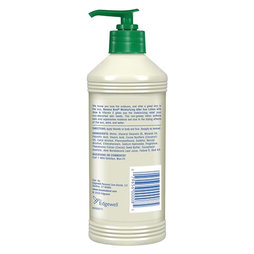 Banana Boat Moisturizing After Sun Lotion with Aloe and Vitamin E, 16Fl Oz, After Sun Care, Banana Boat After Sun Lotion, Sunburn Relief, 16Fl Oz Banana Boat buy supplements canada