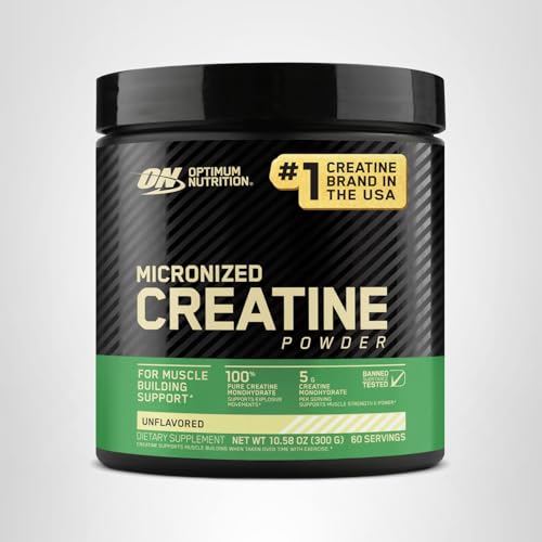Optimum Nutrition Micronized Creatine Monohydrate Powder, Unflavored, 120 Servings, 600 Grams (Packaging May Vary) Optimum Nutrition buy supplements canada