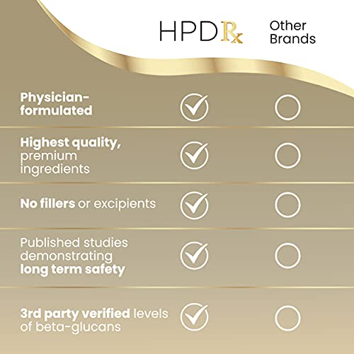 HPD Rx Mushroom Rx Organic Mushroom Extract Blend Max Immunity Dose, Lion’s Mane HPD Rx buy supplements canada