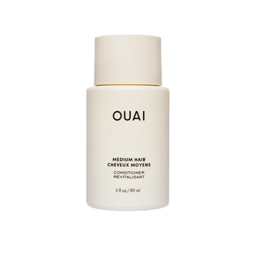 OUAI Medium Conditioner Travel Size - Hydrating Hair Conditioner with Coconut Oil, Babassu Oil, and Keratin - Strengthens, Repairs and Adds Shine - Paraben and Phthalate Free Hair Care Products (3 Oz) OUAI buy supplements canada