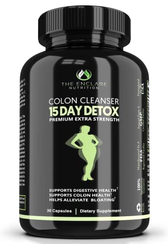 Colon Cleanser Detox. Premium 15 Day Fast-Acting Detox Cleanse Diet Pills, Probiotic THE ENCLARE NUTRITION buy supplements canada
