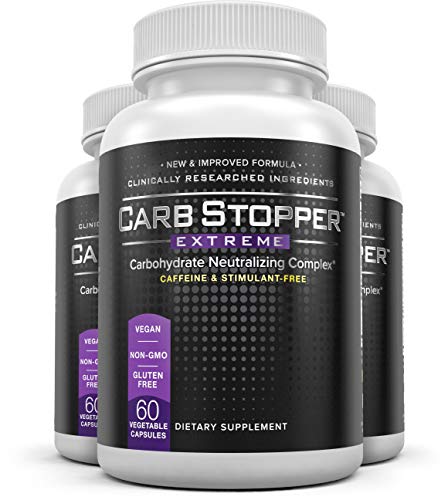 Carb Stopper Extreme (3 Bottles Maximum Strength, Natural Carbohydrate and Starch Carb Stopper Extreme buy supplements canada