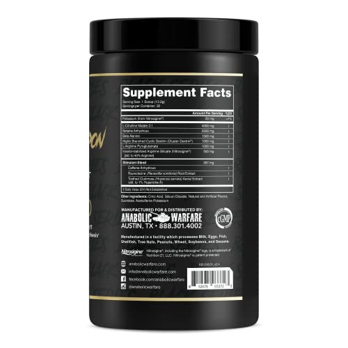 Anabolic Warfare Nuclear Armageddon Pre Workout Powder Pre-Workout for Men Anabolic Warfare buy supplements canada