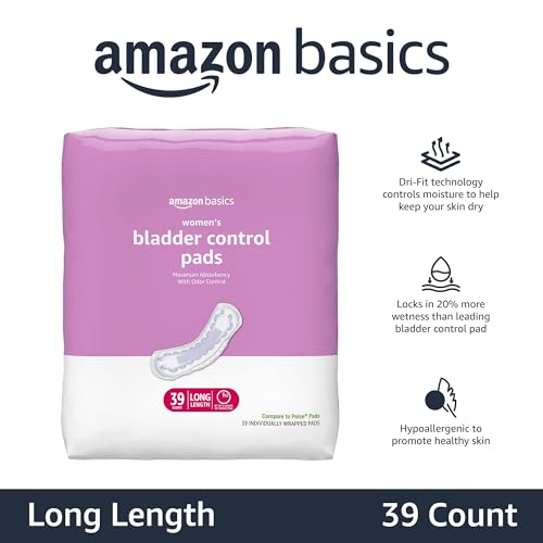 Amazon Basics Incontinence, Bladder Control & Postpartum Pads for Wome Amazon Basics buy supplements canada