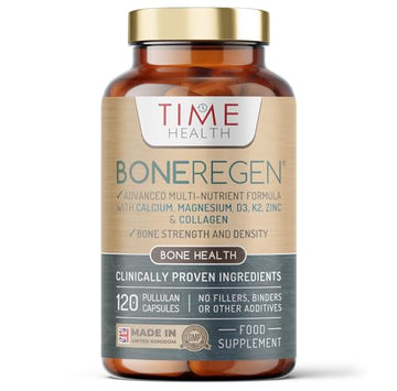 Bone Regen® – Osteo Support – Bone Strength, Density & Fracture Repair – with Calcium, Magnesium Time Health buy supplements canada