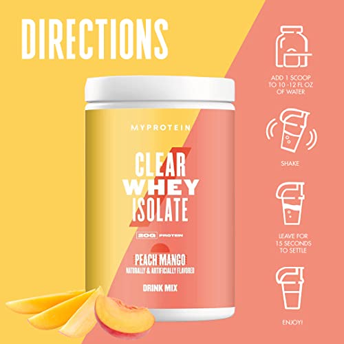 Myprotein® - Clear Whey Isolate - Whey Protein Powder - Naturally Flavored Drink Mix Myprotein buy supplements canada