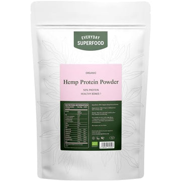Organic Hemp Protein Powder 1kg Hemp Isolate 50% Protein Hemp Cold Pressed Hemp Seeds Powder Everyday Superfood buy supplements canada
