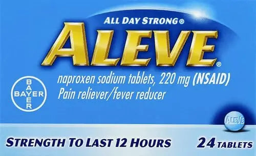 Aleve Tablets with Naproxen Sodium, 220mg (NSAID) Pain Reliever/Fever Reducer, 24 Count, Blue Aleve buy supplements canada