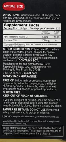 Qunol Ultra CoQ10 100mg, 3x Better Absorption, Patented Water and Fat Soluble Natural Supplement Form of Coenzyme Q10 Qunol buy supplements canada
