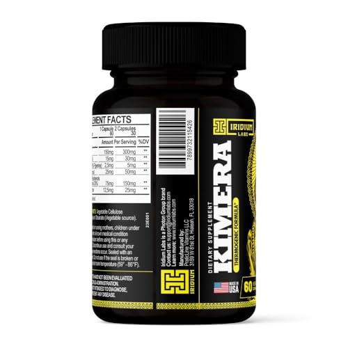 Iridium Labs Kimera Thermogenic Fat Burner - Weight Loss Supplement & Energy Booster Iridium Labs buy supplements canada