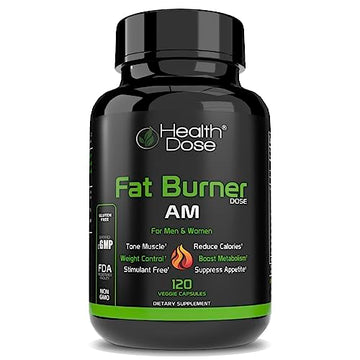 Health Dose Fat Burner AM. Weight Control & Metabolism Boost. For Active Lifestyles. Health Dose buy supplements canada