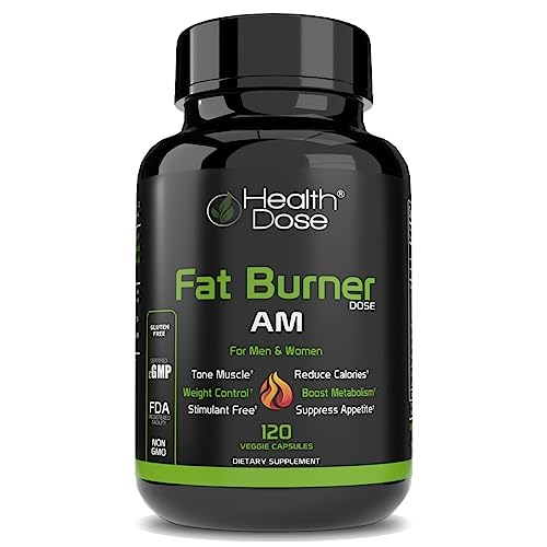 Health Dose Fat Burner AM. Weight Control & Metabolism Boost. For Active Lifestyles. Health Dose buy supplements canada