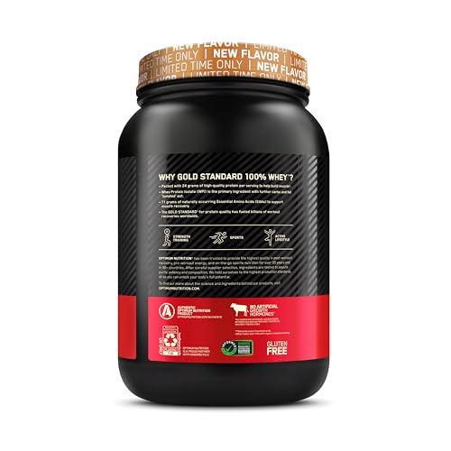 Optimum Nutrition Gold Standard 100% Whey Protein Powder, Cinnamon Roll, 2 Pound Optimum Nutrition buy supplements canada