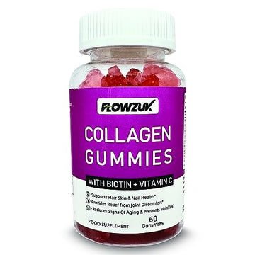 Collagen Gummies High Strength with Biotin Vitamin C & E | Flowzuk | Anti Aging, Hair Growth FLOWZUK buy supplements canada