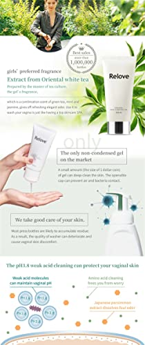 Relove Amino acid feminine Hygiene wash | Gynecologist | Green tea Fragrance Relove buy supplements canada