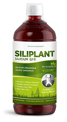 G7 Siliplant Improved Formula. Liquid Silica Supplement Collagen Booster, Strengthens Bones G7 buy supplements canada