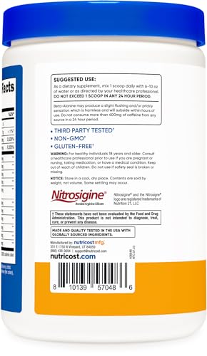 Nutricost Pre-C Pre-Workout Complex with Creatine (Peach Mango | 30 Servings) Powder Nutricost buy supplements canada