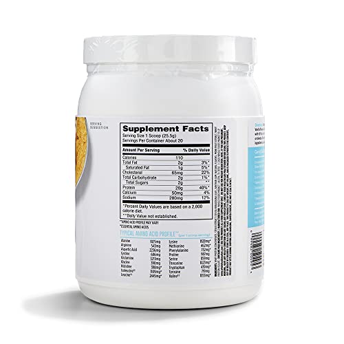 365 by Whole Foods Market, Vanilla Grass Fed Whey Protein, 18 Ounce 365 by Whole Foods Market buy supplements canada