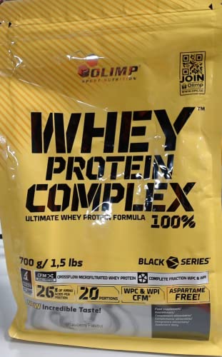 Olimp Whey Protein Complex 100% - 700g (Strawberry) OLIMP SPORT NUTRITION buy supplements canada