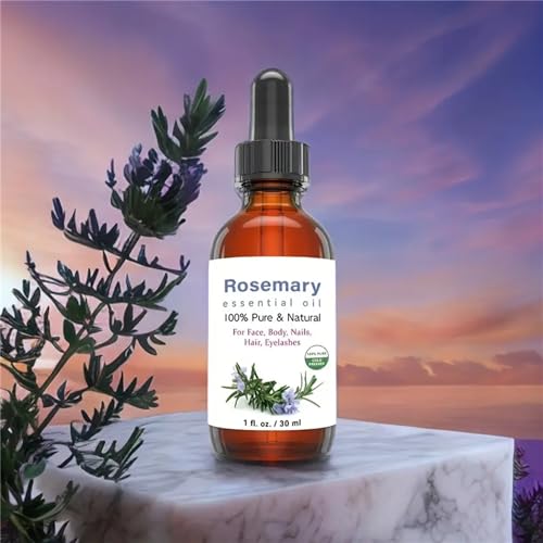 Rosemary Oil Organic Essential Natural Rosemary Oil for Hair, Pure Rosemary Essential Oil for Diffuser, 30ml VDDO buy supplements canada