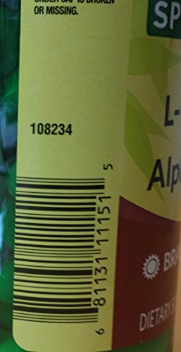 Spring Valley - Acetyl L-Carnitine 800mg Plus Alpha Lipoic Acid 400mg, 50 Capsules Heath Secret buy supplements canada