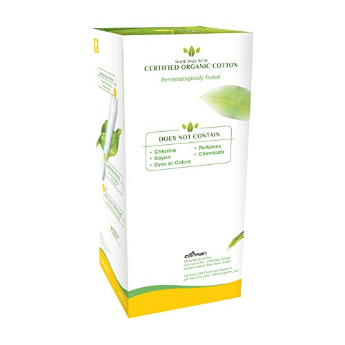 ORGANYC Hypoallergenic 100% Organic Cotton Internal Tampons with Applicator, REGULAR, 16-count Organyc buy supplements canada