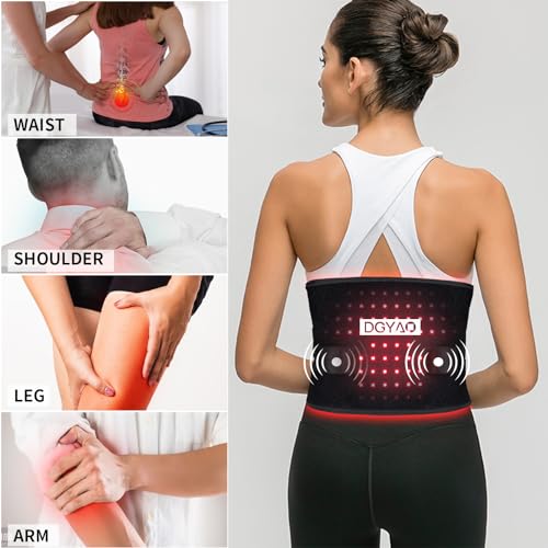 TUOYR Cordless Red Light Therapy Belt for Back Pain Relief with 10000mAH Power Bank TUOYR buy supplements canada