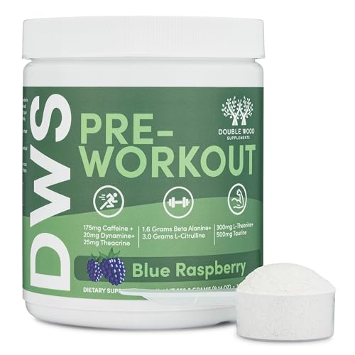 Pre Workout Powder for Men & Women (30 Servings of Caffeine, Beta Alanine, L-Citrulline Double Wood Supplements buy supplements canada