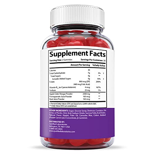 Transform Keto ACV Gummies Extreme Formula 2000MG Vegan Non GMO with Pomegranate Justified Laboratories buy supplements canada