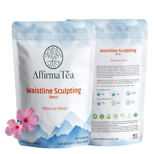AffirmaTea Natural Detox Tea Blend - Laxative Free, Oolong Green Tea & Cinnamon AffirmaTea buy supplements canada