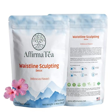 AffirmaTea Natural Detox Tea Blend - Laxative Free, Oolong Green Tea & Cinnamon AffirmaTea buy supplements canada