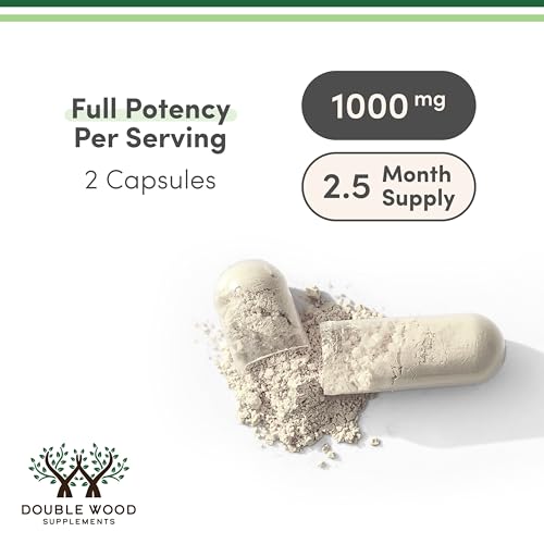 Acetyl L-Carnitine 1,000mg Per Serving, 150 Capsules (ALCAR for Brain Function Support, Memory, Attention, and Stamina) Acetyl L Carnitine That is Third Party Tested by Double Wood Double Wood Supplements buy supplements canada